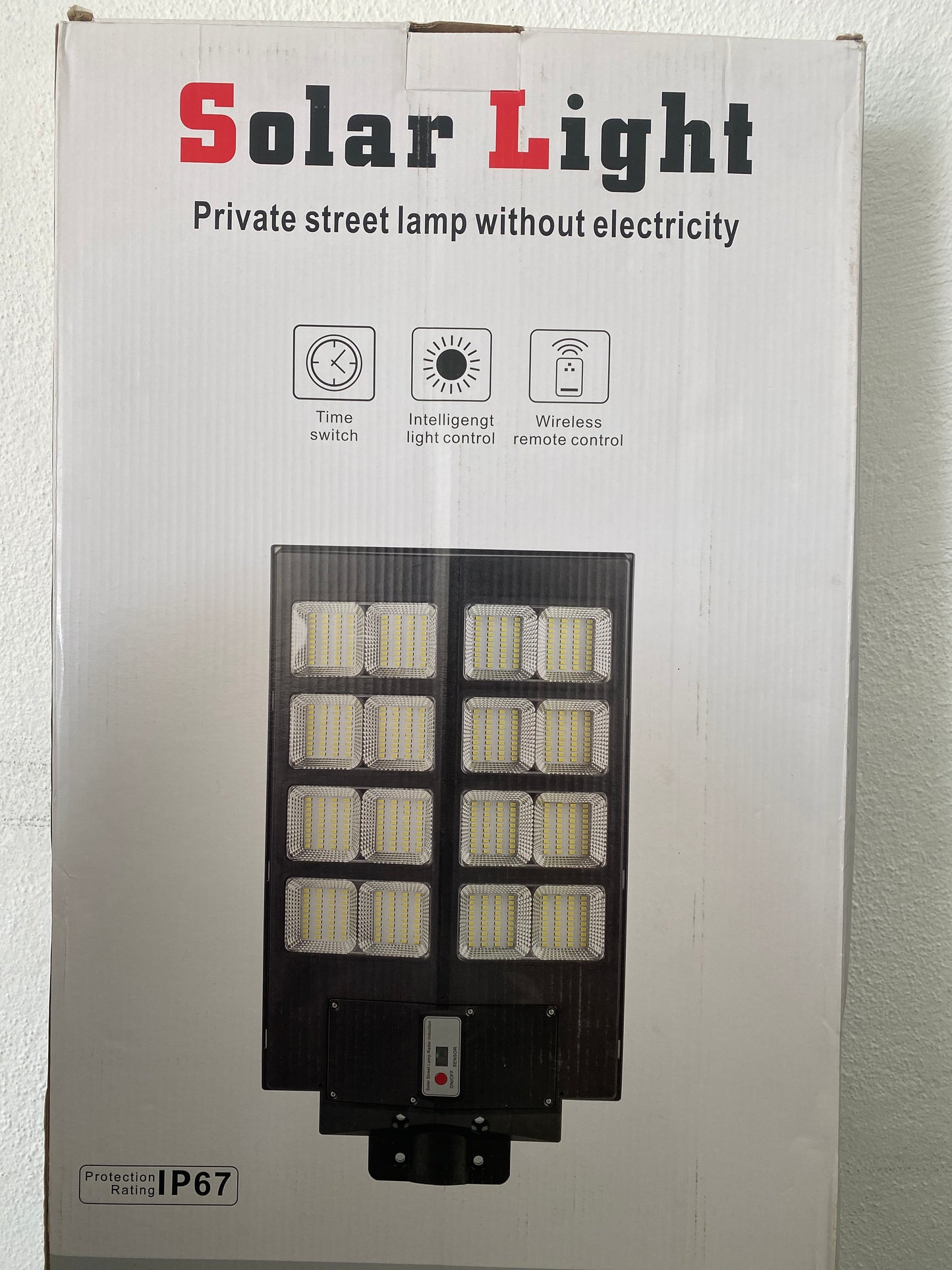 Lampara led solar - 800 W - Solar Light