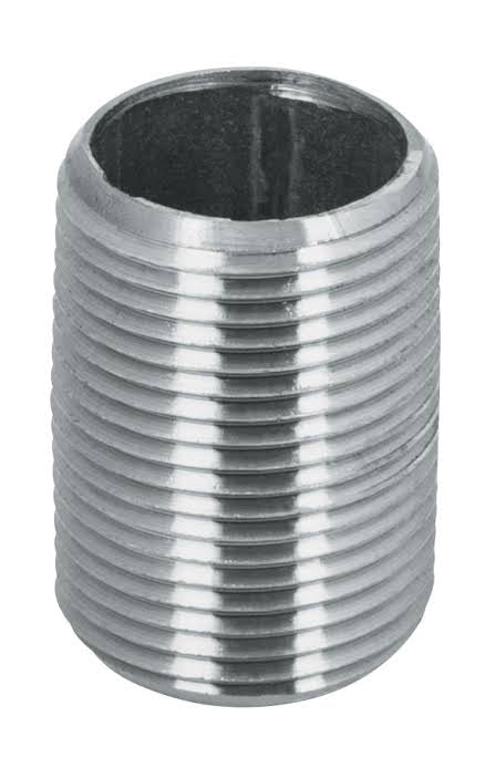 Niple de Acero Galvanizado -1" -Cuerda Corrida-Foset