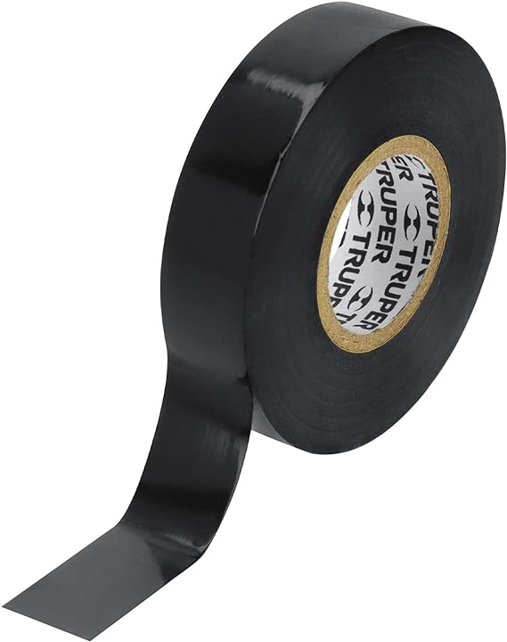 Cinta de aislar - 19mm x 18m - Negra - M-33 - Truper