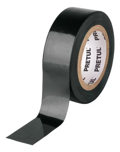 Cinta de aislar - 19mm x 9m - Negra - M-22P - Pretul