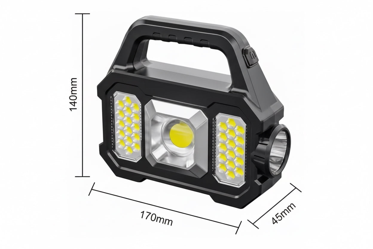 Linterna LED Multifunción Recargable
