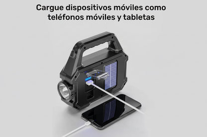 Linterna LED Multifunción Recargable