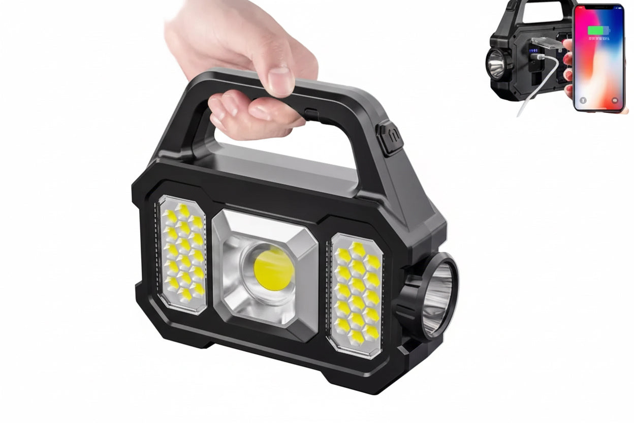 Linterna LED Multifunción Recargable