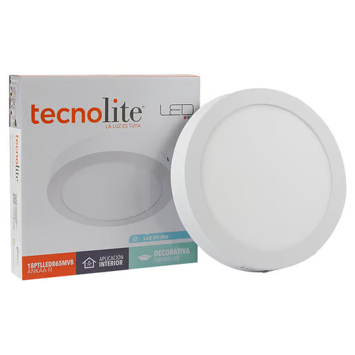 ANKAA III - Lámpara Plafón LED 18 W Luz de Día-Tecnolite