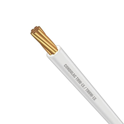 Caja de Cable Eléctrico 10 AWG-Blanco- 100 m-Condulac