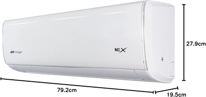 Minisplit Nex Frio/Calor- 1 Ton 110V, Blanco-Mirage