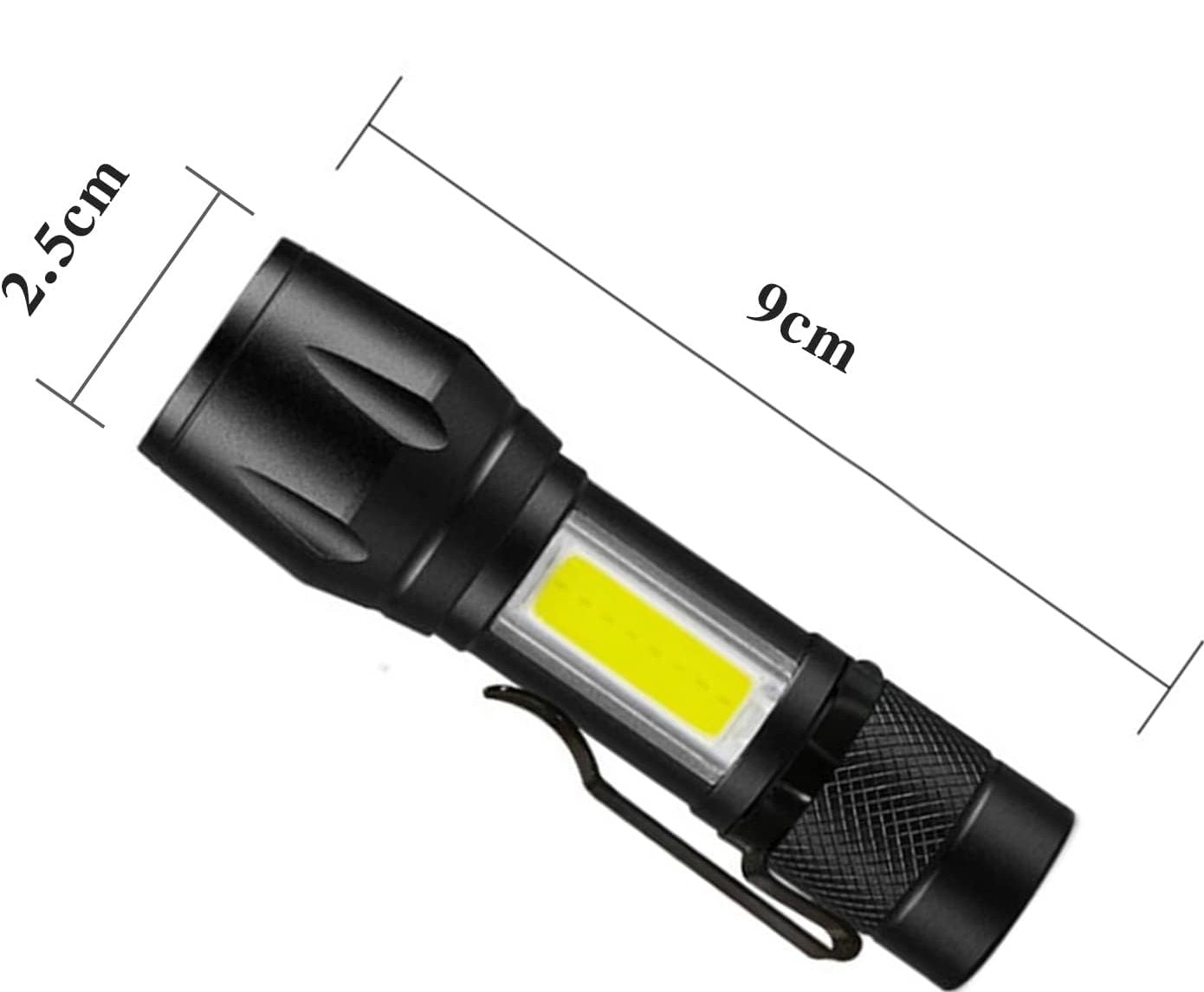 Linterna LED Recargable USB