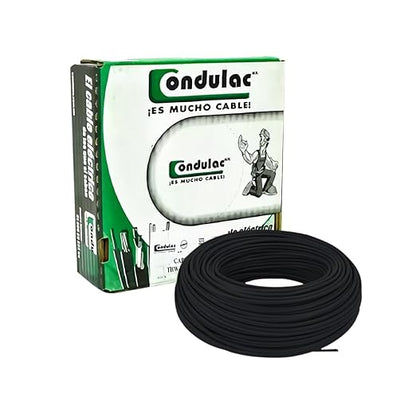 Caja de Cable Eléctrico 12 AWG-Negro- 100 m-Condulac