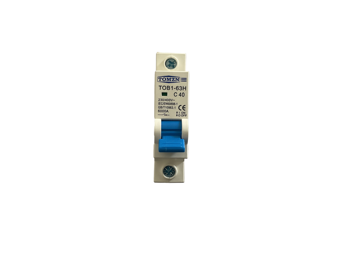Interruptor termomagnetico-1 polo-40A-400V-Tomzn