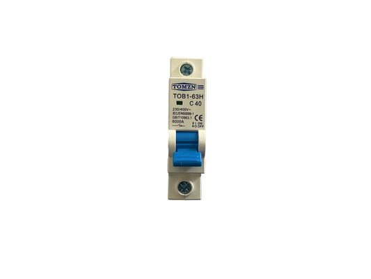 Interruptor termomagnetico-1 polo-40A-400V-Tomzn