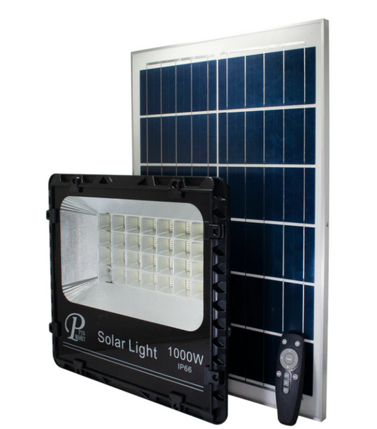 Reflector solar con panel separado - 1000 W - Solar Light