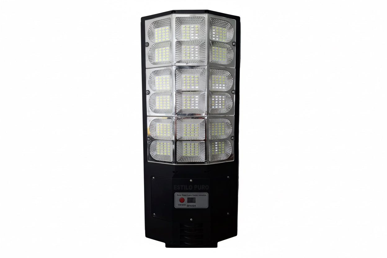 Lámpara Led Solar Exterior- 1,800 W