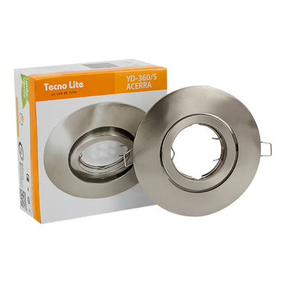ACERRA - Lámpara Downlight Base GX5.3 Dirigible-Tecnolite