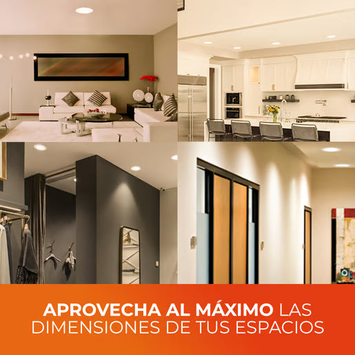 ACERRA - Lámpara Downlight Base GX5.3 Dirigible-Tecnolite