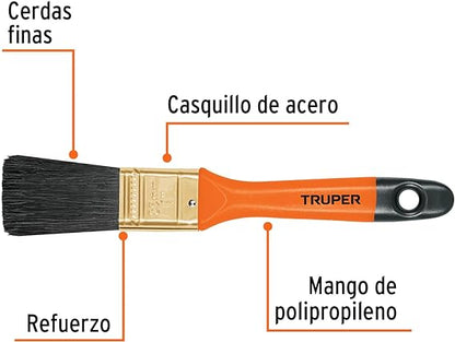 Brocha profesional - 1" - BRT-1 - Truper