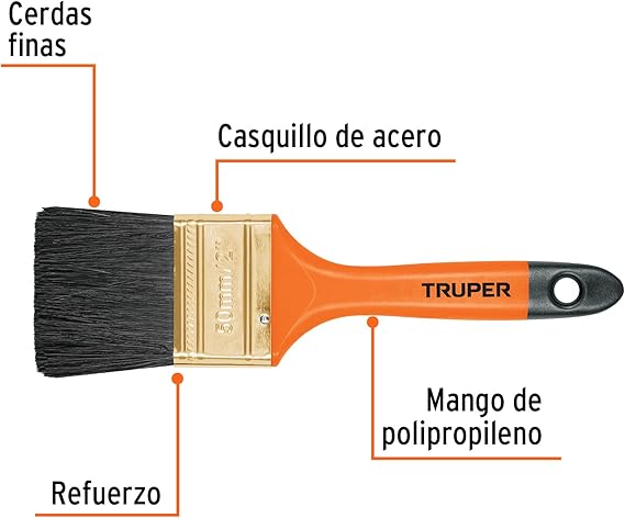 Brocha profesional - 2" - BRT-2 - Truper