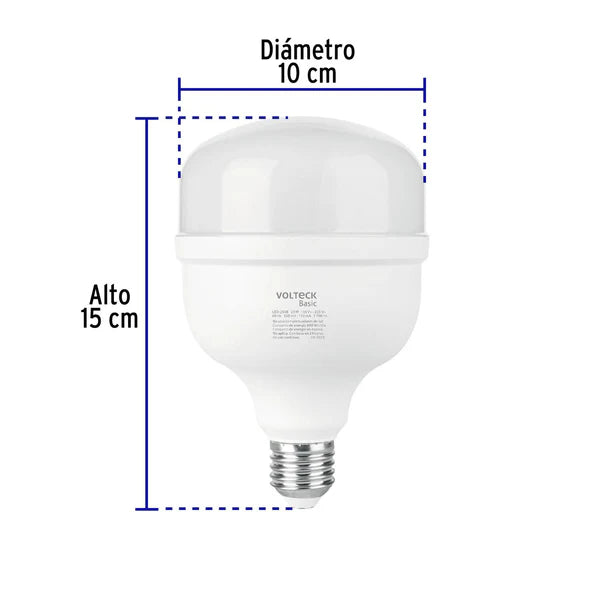 Foco Led - 250B - 25w - Volteck Basic