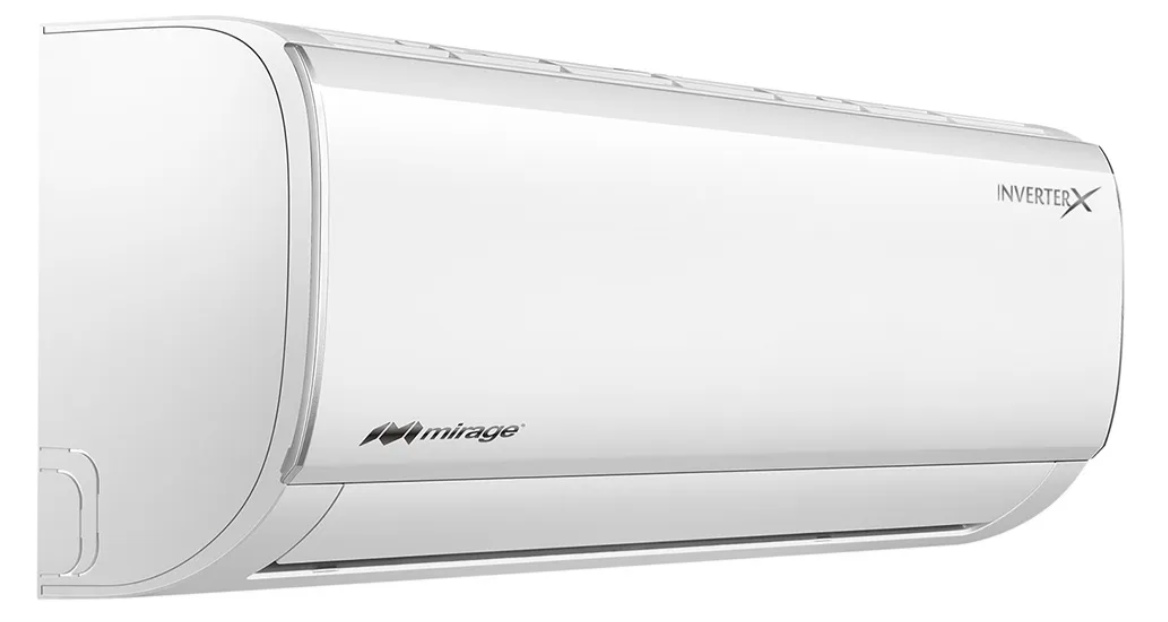 Minisplit Inverter Frio/Calor- 1 Ton 110V, Blanco-Mirage
