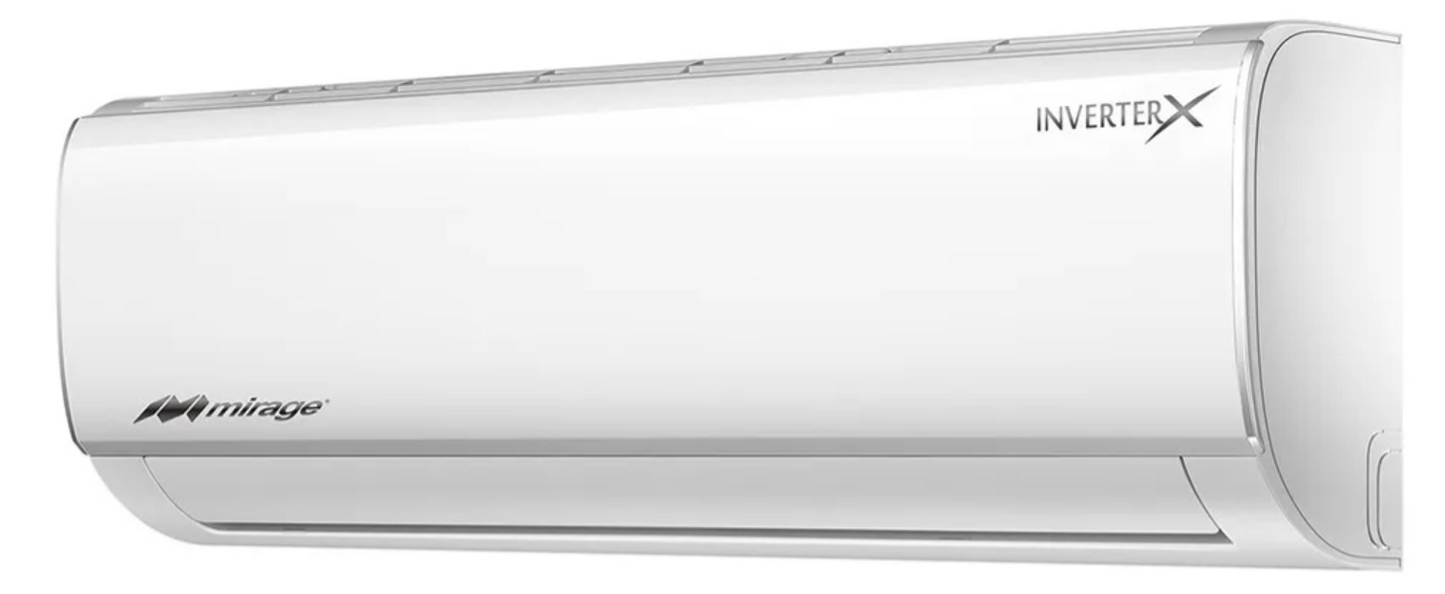 Minisplit Inverter Frio/Calor- 1 Ton 110V, Blanco-Mirage