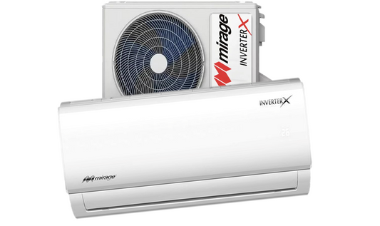 Minisplit Inverter Frio/Calor- 1 Ton 110V, Blanco-Mirage