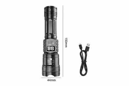 Linterna Táctica Led Recargable Por USB