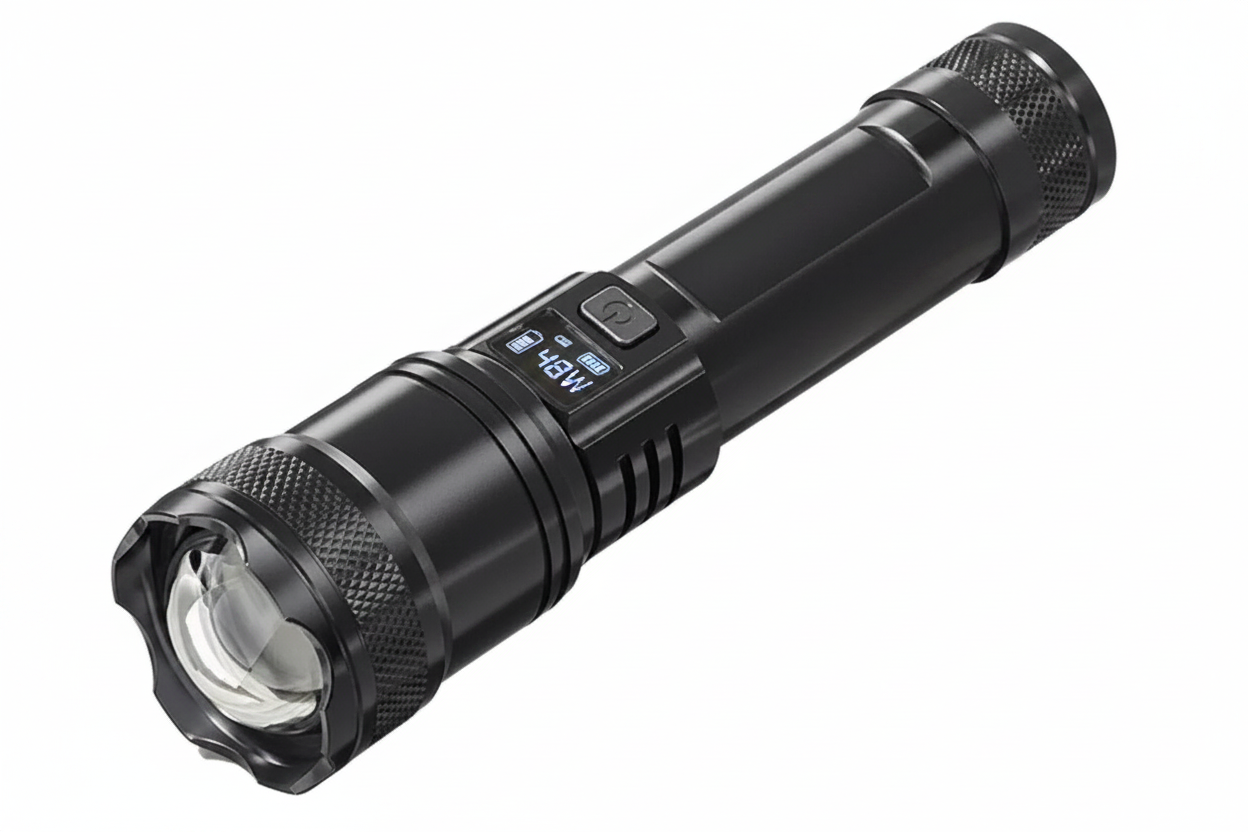 Linterna Táctica Led Recargable Por USB