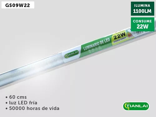 Luminario tira led - 22w - TLRG28 - Tianlai