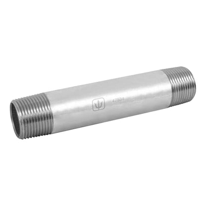 Niple de acero galvanizado - 1" x 6" - Foset