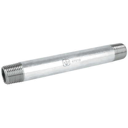 Niple de acero galvanizado - 1/2" x 6" - Foset