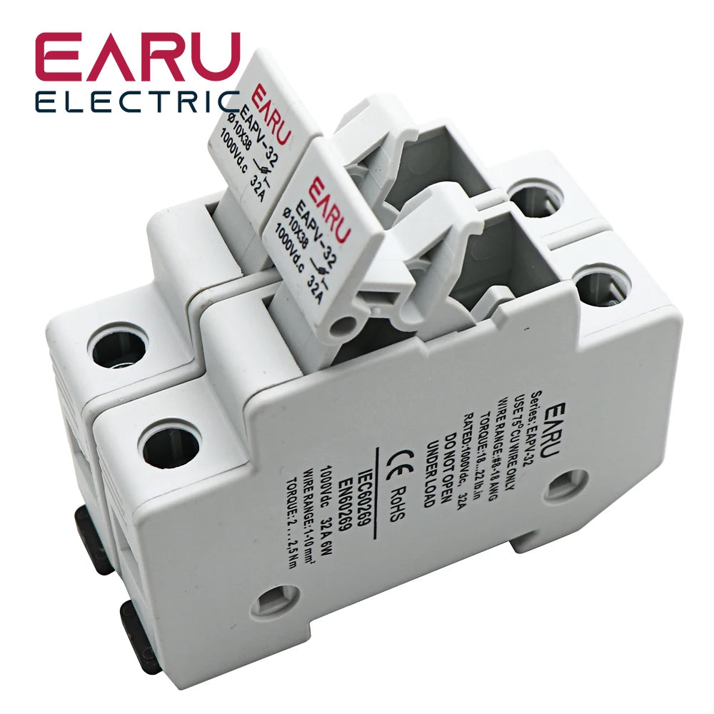 PORTAFUSIBLES - 32A - 1000V - EARU