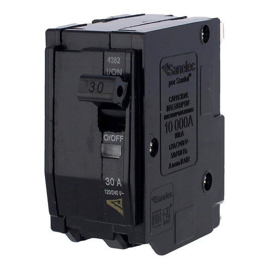Interruptor Termomagnetico 2 polos 30 A-Sanelec