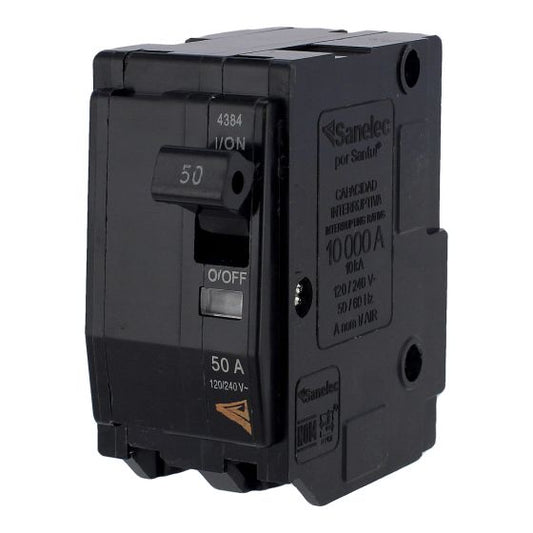 Interruptor Termomagnetico 2 polos 50 A-Sanelec